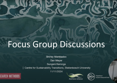 Focus Group Discussions