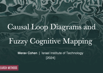 Using Causal Loop Diagrams and Fuzzy Cognitive Mapping in Participatory Processes